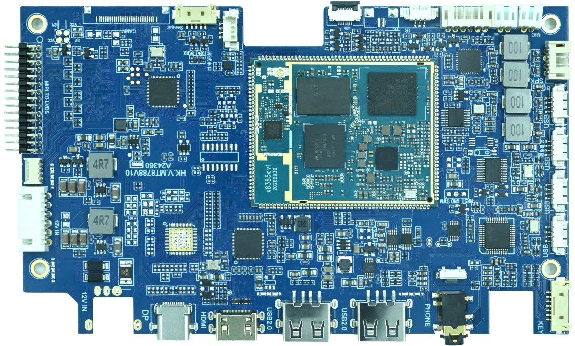 MT8788 闺蜜机主板外观