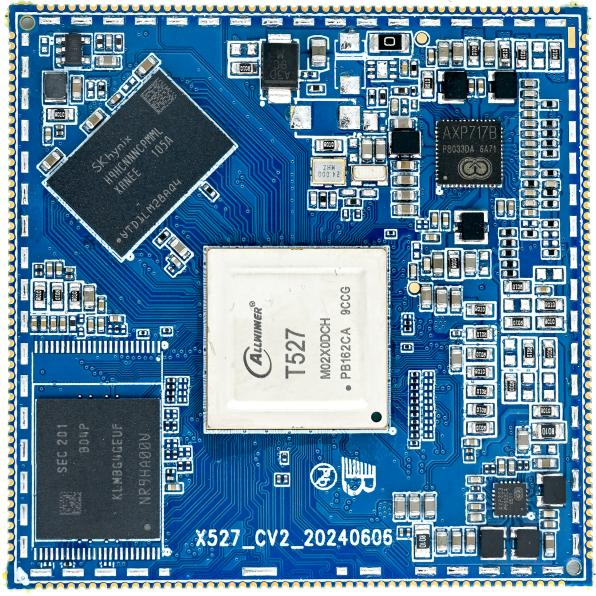 X527核心板正面图