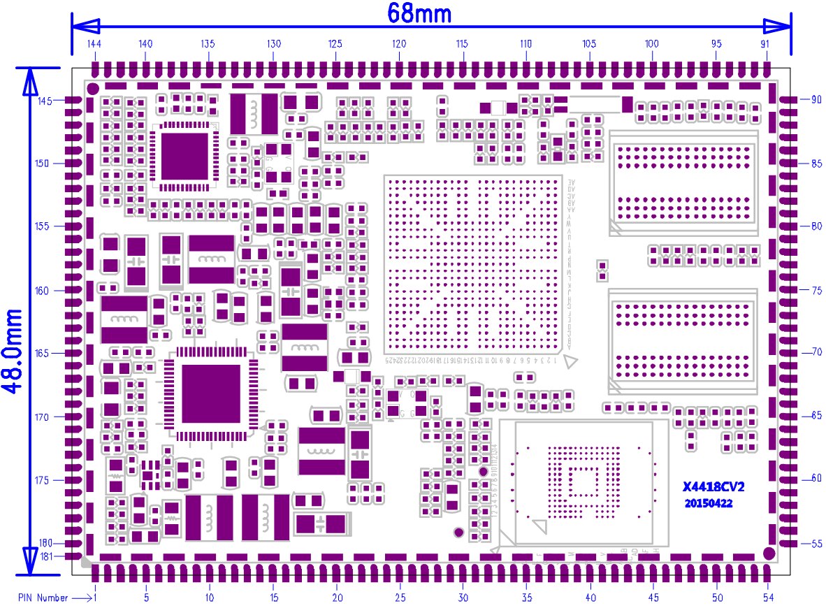 X6818核心板