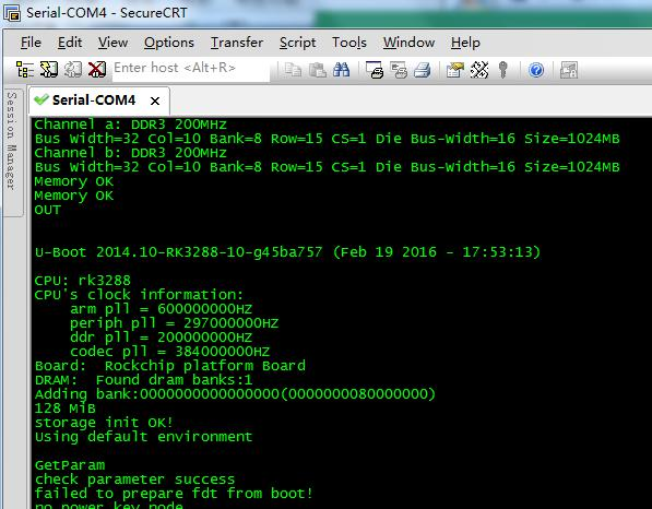 Linux serial log