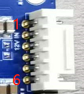 DC 12V input connector
