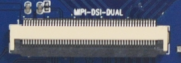 Dual MIPI connector