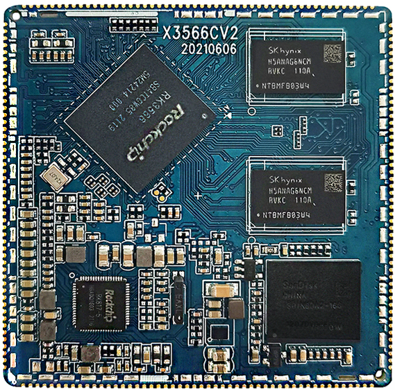 X3566CV2 core board front