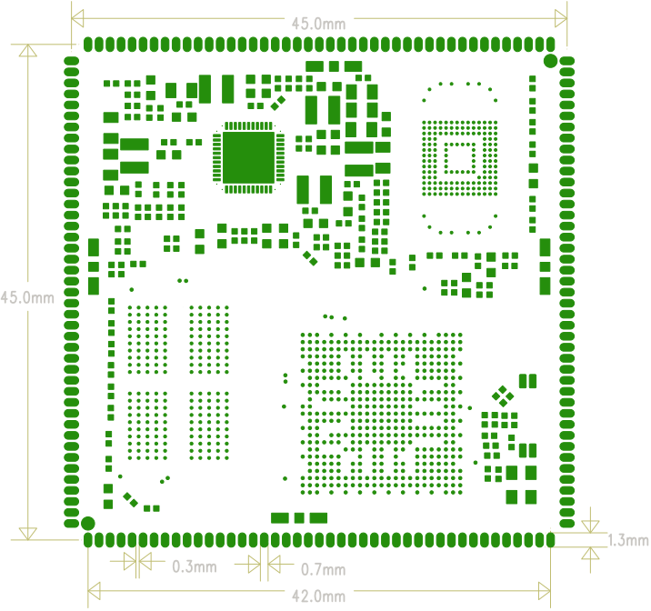 X507CV1 mechanical drawing